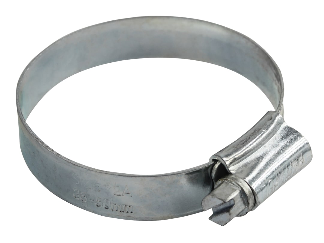 Faithfull 2A Hose Clip - Zinc MSZP 35 - 50mm FAIHC2AB