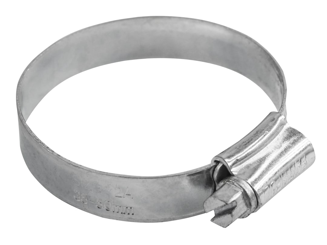 Faithfull 2A Stainless Steel Hose Clip 35 - 50mm FAIHC2ASSB