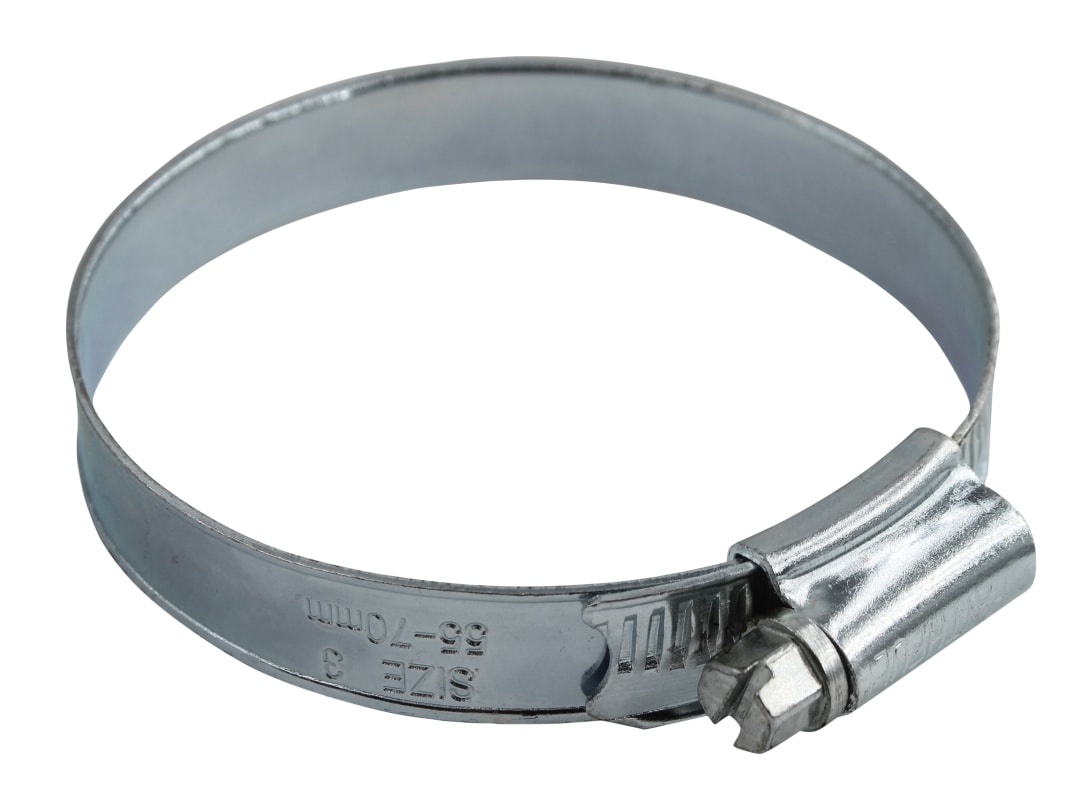 Faithfull 3 Hose Clip - Zinc MSZP 55 - 70mm FAIHC3B