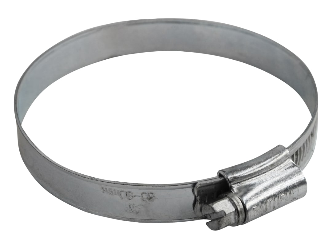 Faithfull 3X Hose Clip - Zinc MSZP 60 - 80mm FAIHC3XB