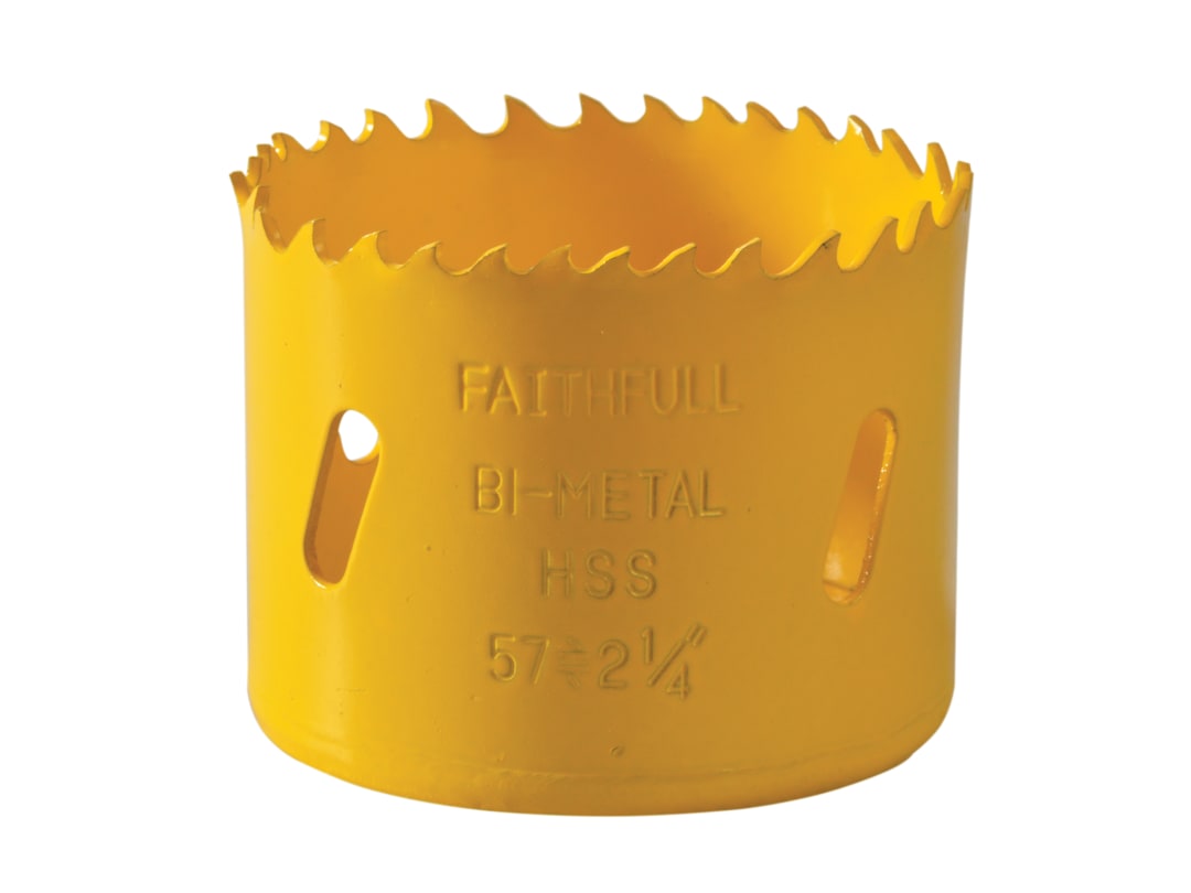 Faithfull Bi-Metal Cobalt Holesaw 57mm FAIHSVP57