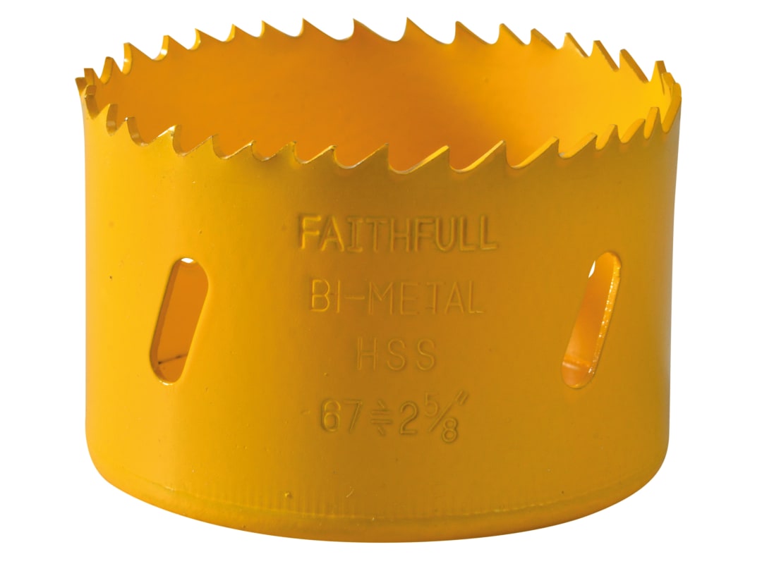 Faithfull Bi-Metal Cobalt Holesaw 67mm FAIHSVP67