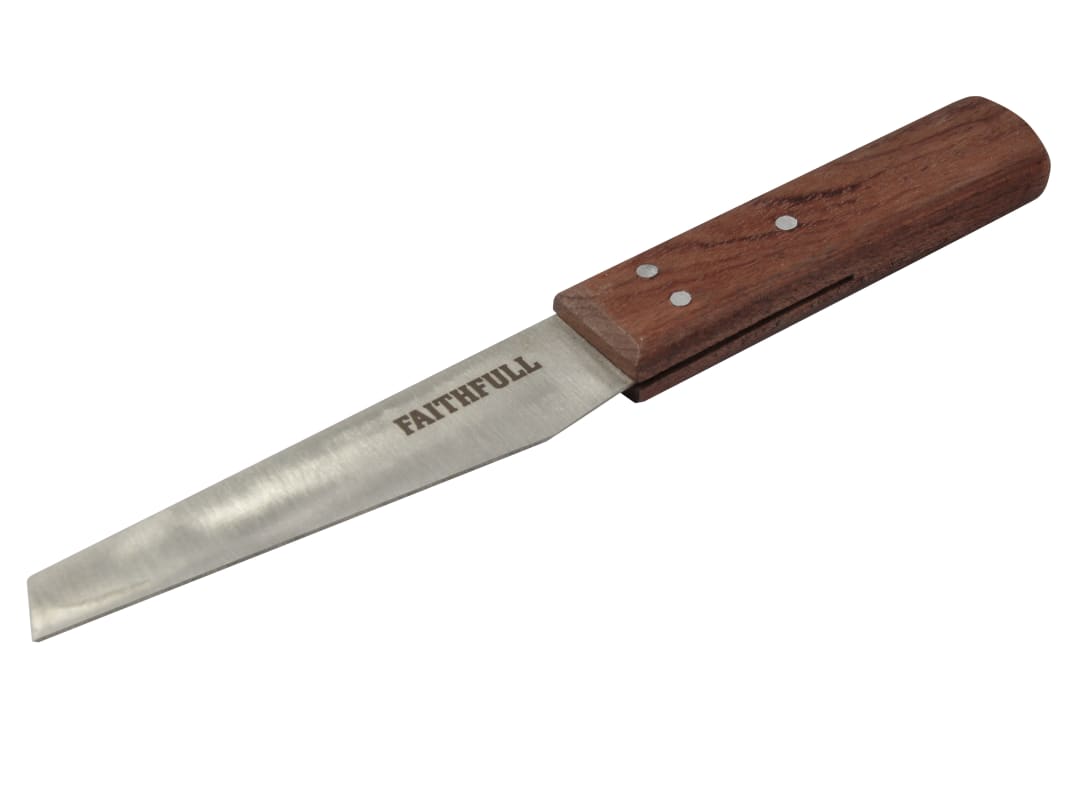 Faithfull FSC Hard Wood Shoe Knife 110mm (4.1/3in) FAIKSHOERF