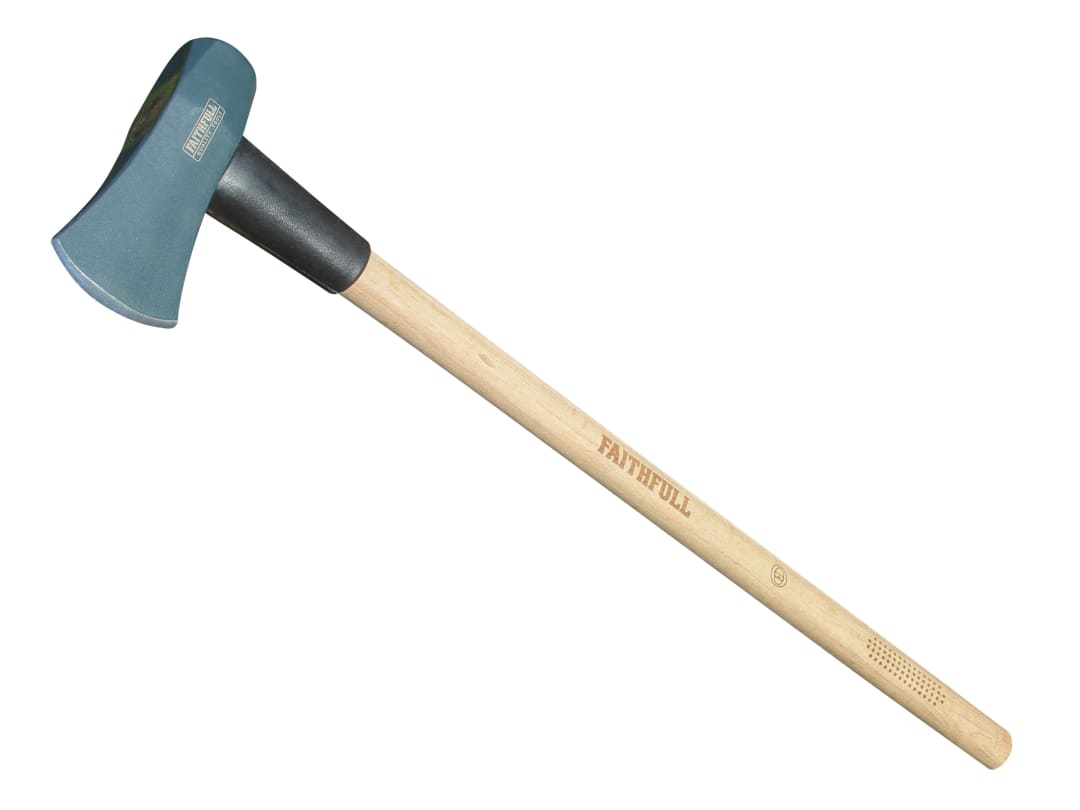 Faithfull Log Splitting Maul FSC Hickory Shaft 3.6kg (8lb) 60112007