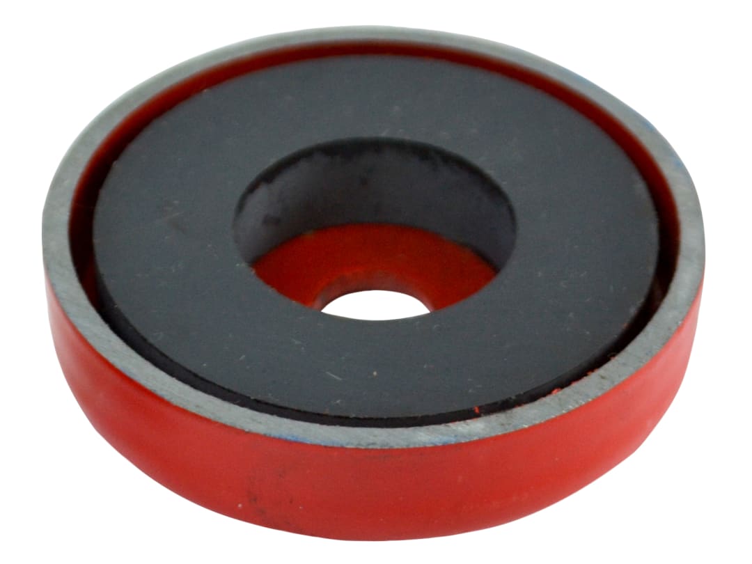 Faithfull Shallow Magnet 50.8 x 8.0mm Power 10.0kg FAIMAGSM508
