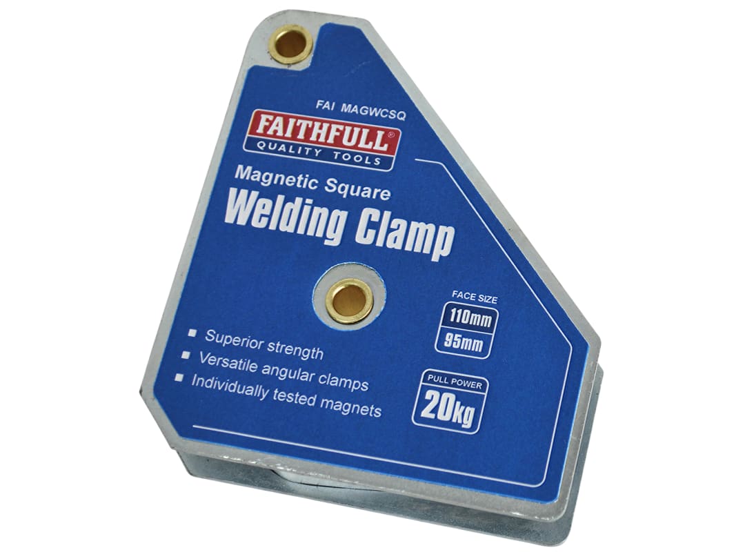 Faithfull Welding Magnet Square 110 x 95mm FAIMAGWCSQ