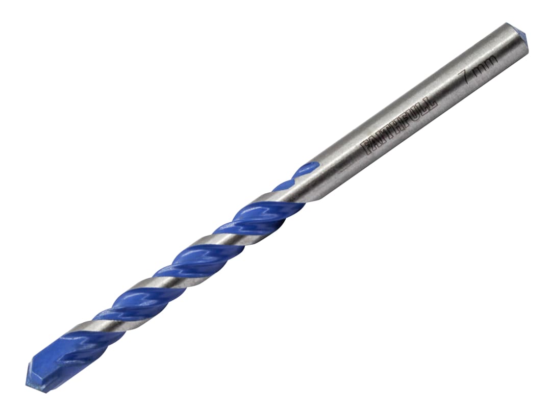 Faithfull Multi Construction Drill Bit 7 x 100mm FAIMCD7100