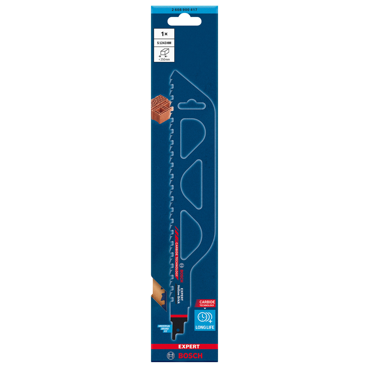 Bosch Powertool Accessories EXPERT Aerated Concrete S1141HM Blade 300mm x 2 TPI 2608900417