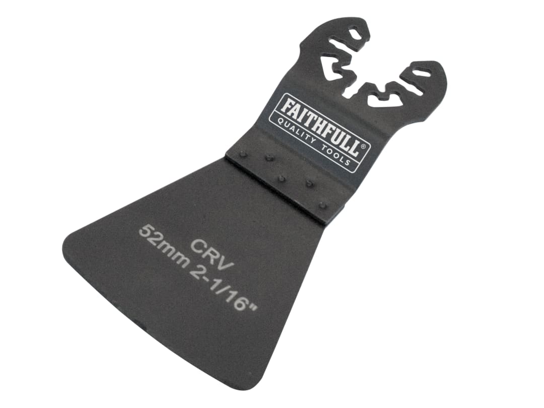 Faithfull Multi-Functional Tool Flexible CrV Scraper 52mm FAIMFSCR52