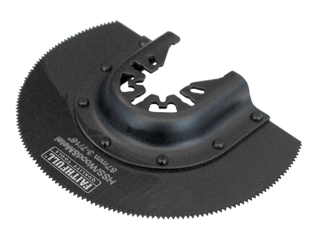 Faithfull Multi-Functional Tool HSS Radial Blade Wood/Metal 87mm FAIMFWM80
