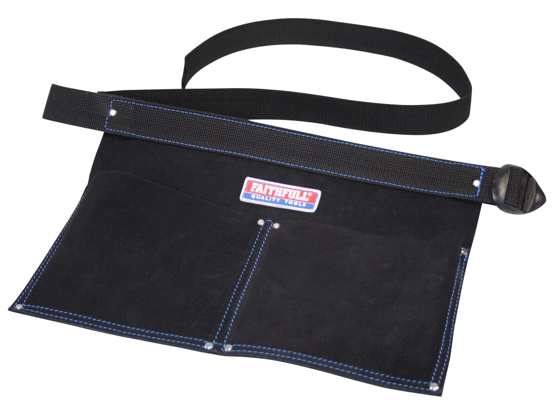 Faithfull Double Pocket Nail Pouch FAINP2B