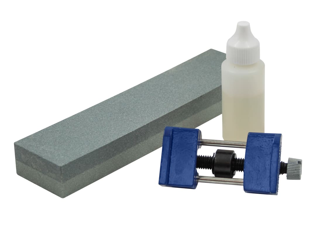 Faithfull Oilstone 200mm & Honing Guide Kit FAIOS8CHG