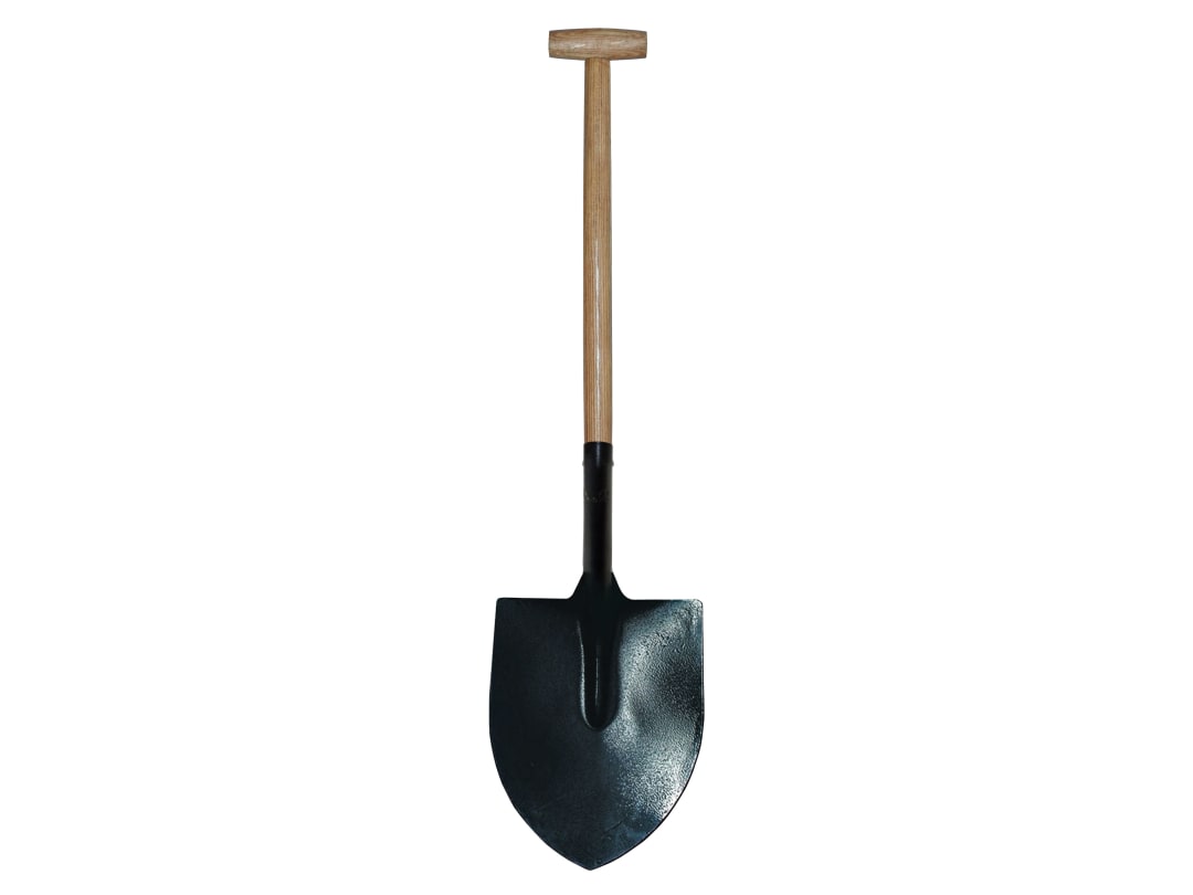 Faithfull Open Socket Round Shovel No.2 T-Handle FAIOSR2T