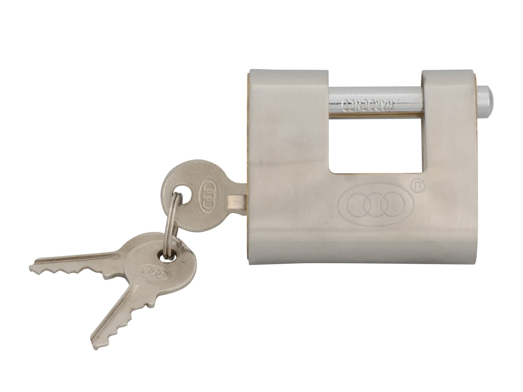 Faithfull Brass Shutter Padlock 60mm FAIPLB60SHUT