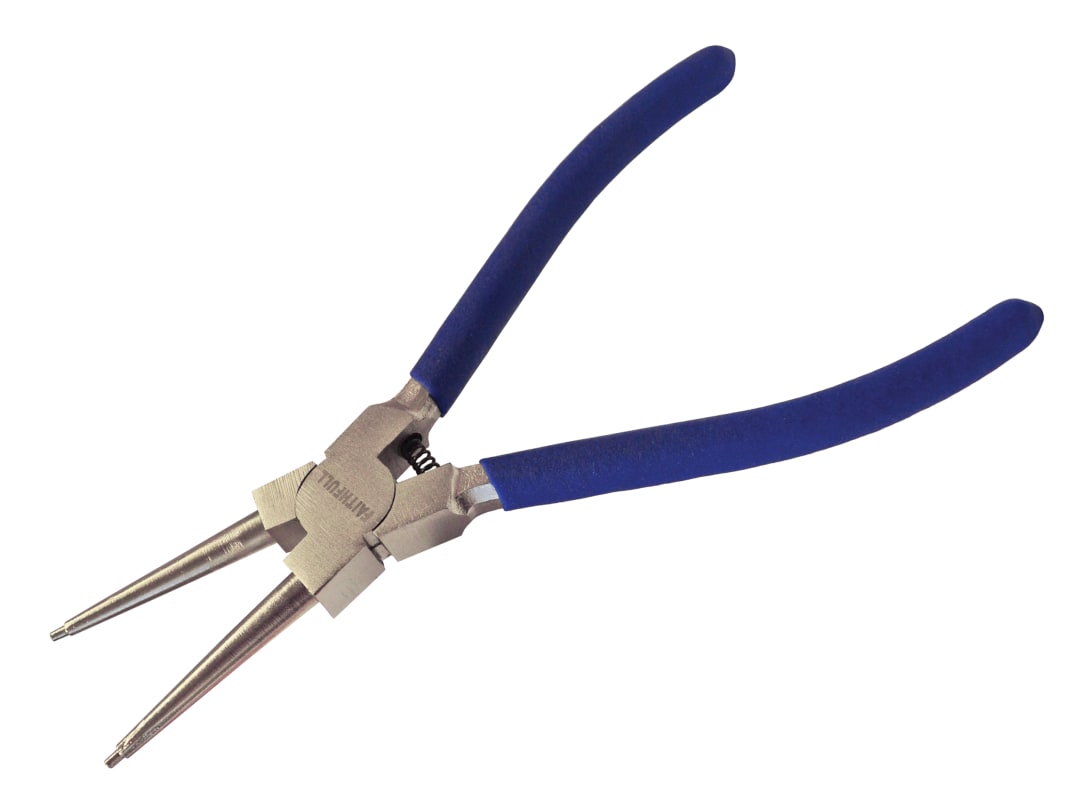 Faithfull Circlip Pliers Inside Straight CRV 180mm (7in) FAIPLCIRINTS
