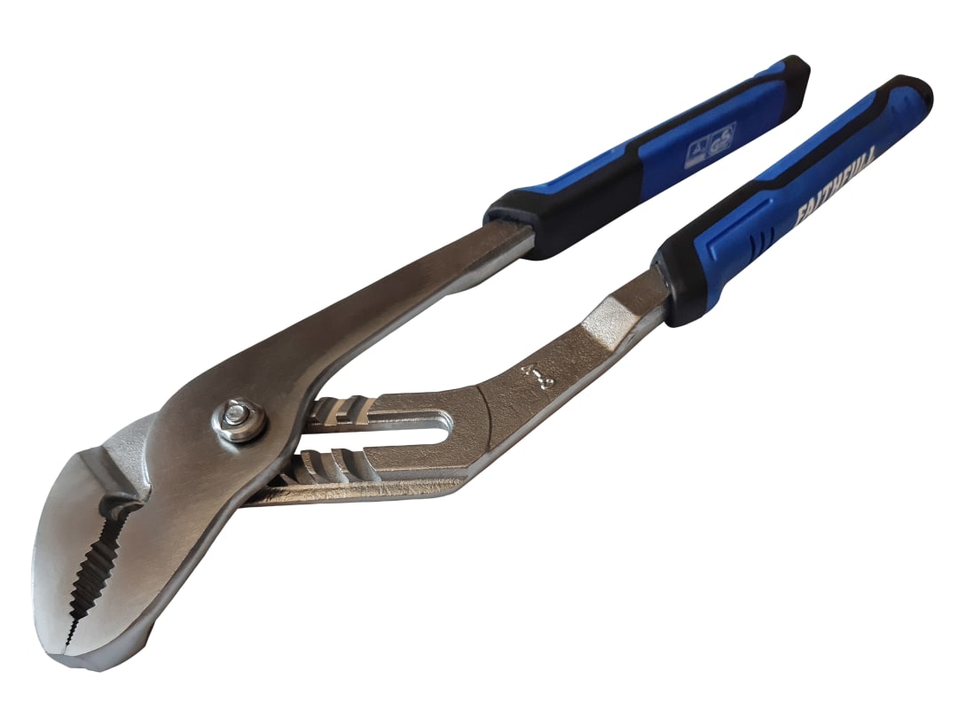Faithfull Soft Grip Water Pump Pliers 300mm FAIPLWP12N