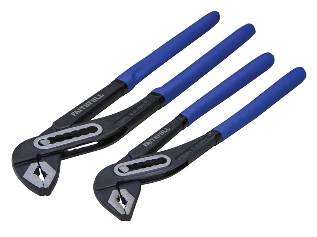 Faithfull Waterpump Plier Twin Pack FAIPLWPTWIN