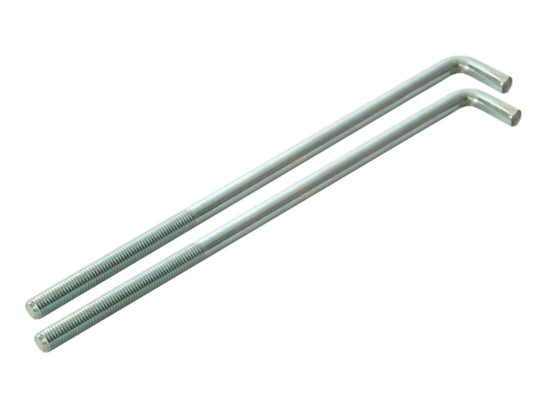 Faithfull External Building Profiles - 230mm (9in) Bolts (Pack 2) FAIPROEXTB9