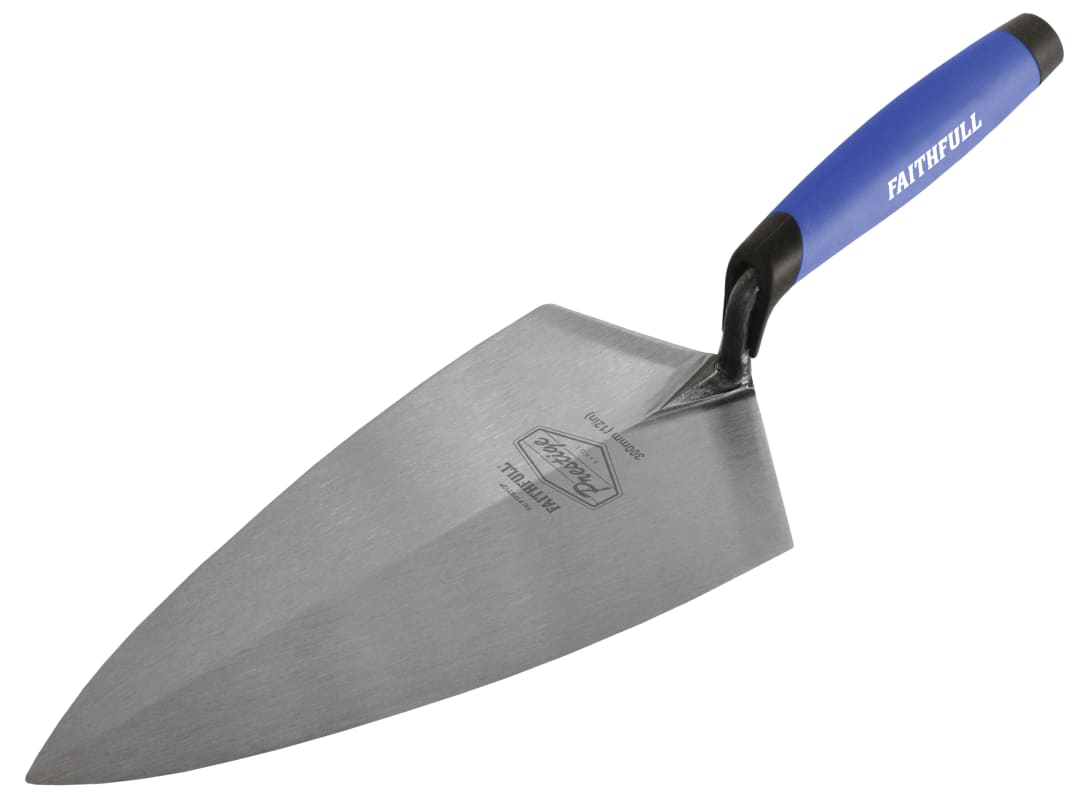 Faithfull Prestige Philadelphia Pattern Brick Trowel 300mm (12in) FAIPTFBT12P