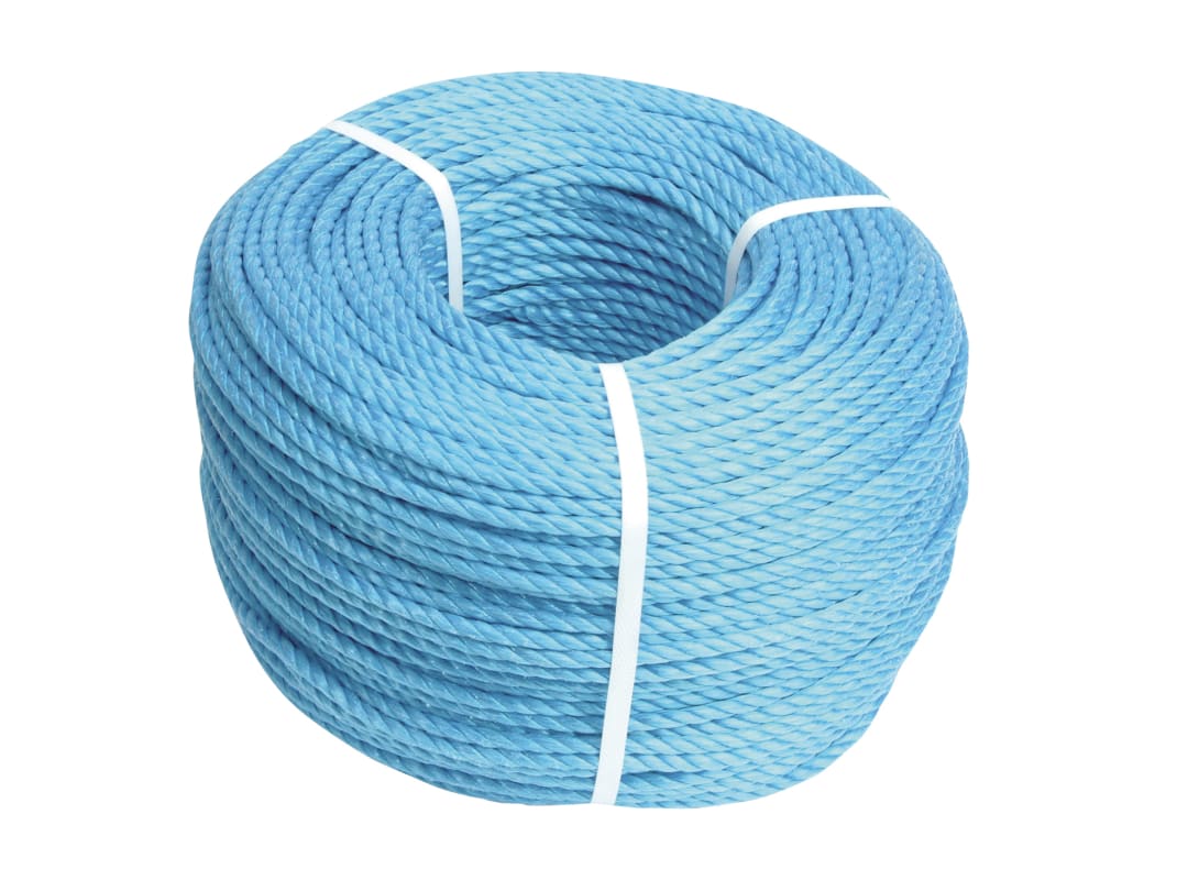 Faithfull Blue Poly Rope 8mm x 220m FAIRB22080