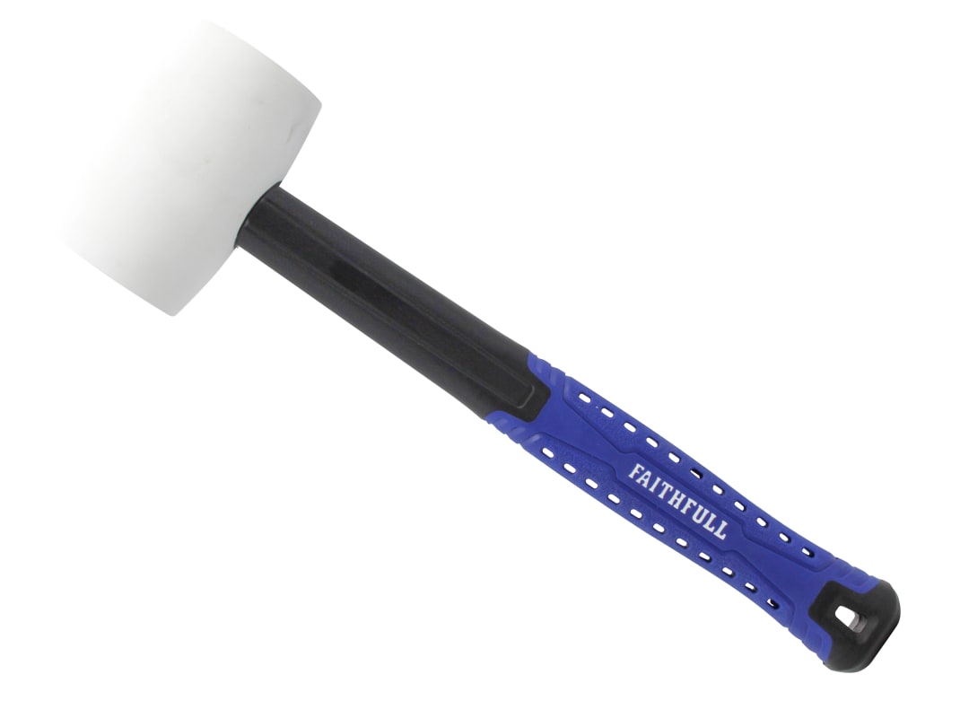 Faithfull White Fibreglass Mallet 16oz FAIRMWF16