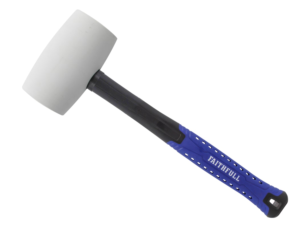 Faithfull White Fibreglass Mallet 32oz FAIRMWF32