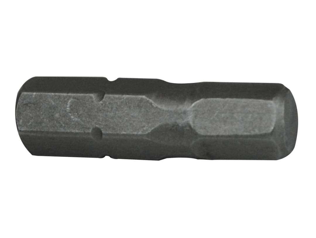 Faithfull Hex S2 Grade Steel Screwdriver Bits 3 x 25mm (Pack 3) FAISBH325