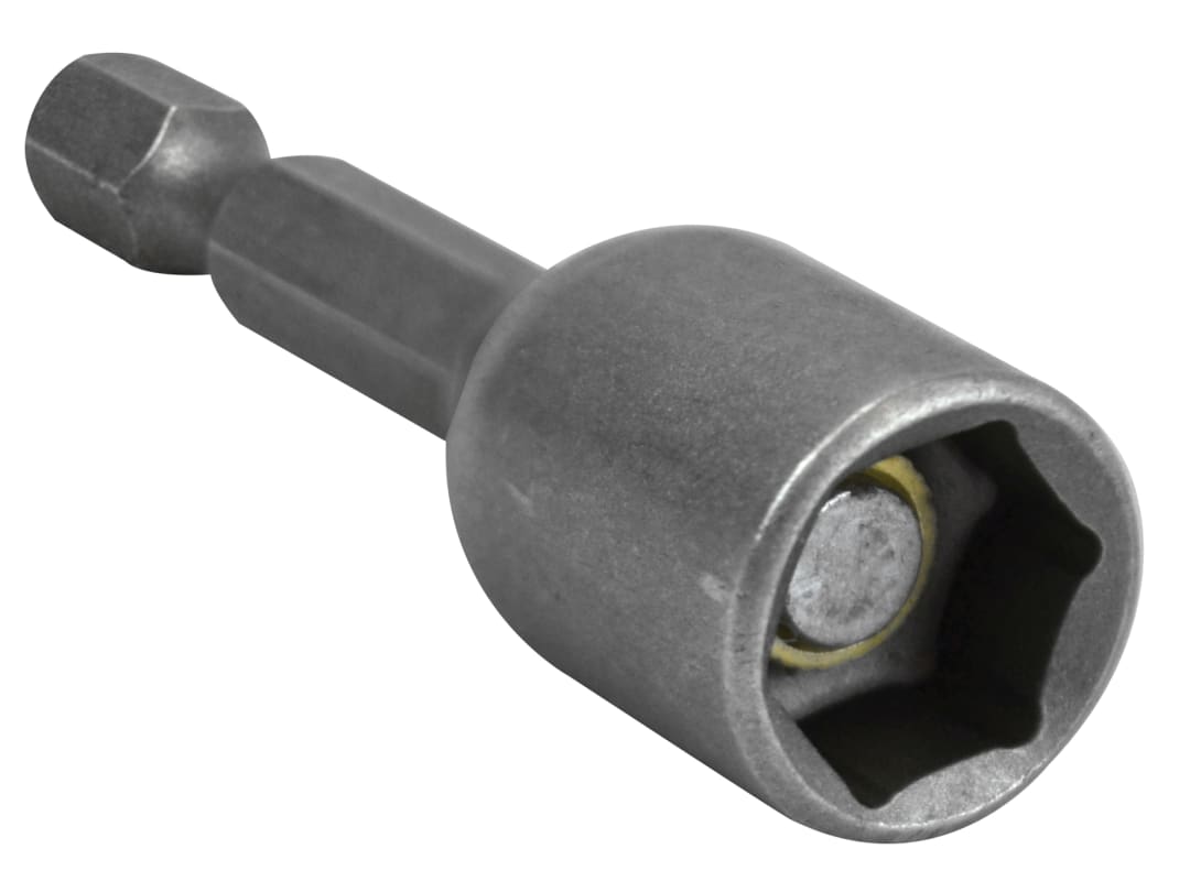 Faithfull Magnetic Hex Nut Driver 1/4in Hex 6.0mm FAISBMBHNUT6