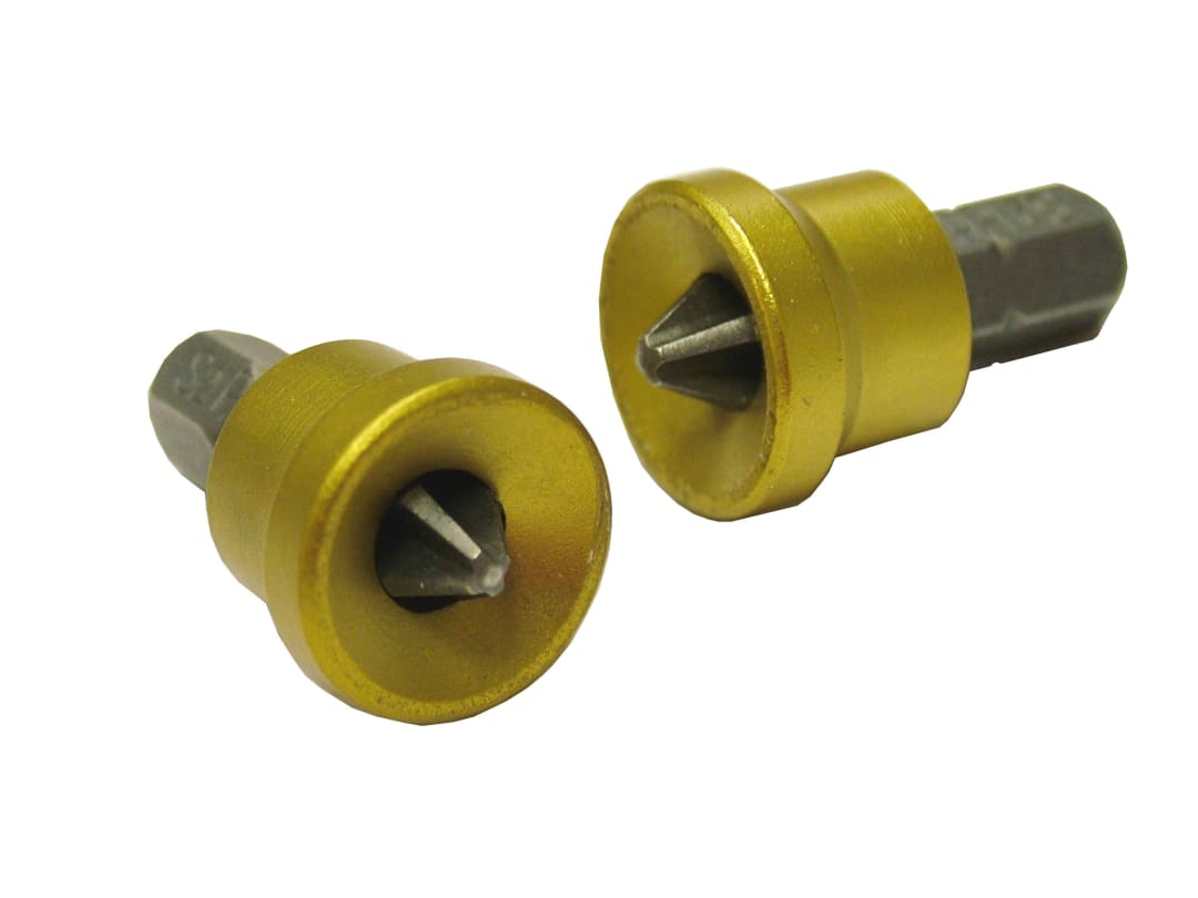 Faithfull Drywall Screwdriver Adaptor + PH2 Bits (2) FAISBPH2DW