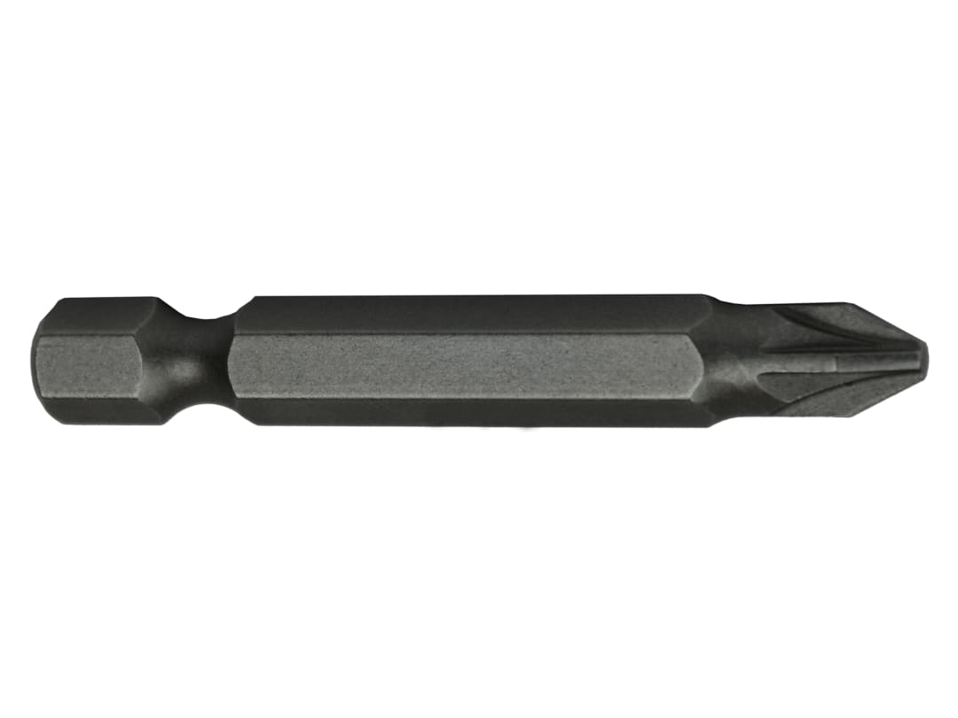Faithfull Pozi S2 Grade Steel Screwdriver Bits PZ1 x 50mm (Pack 3) FAISBPZ150