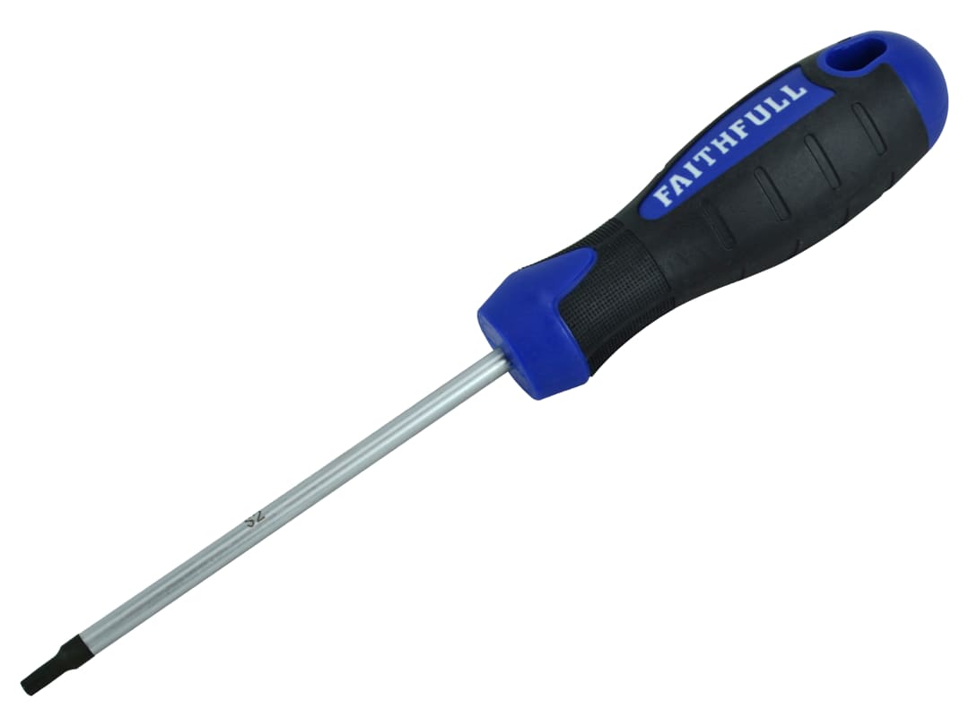 Faithfull Screwdriver Star (TORX) Tip TX25 x 100mm FAISDT25