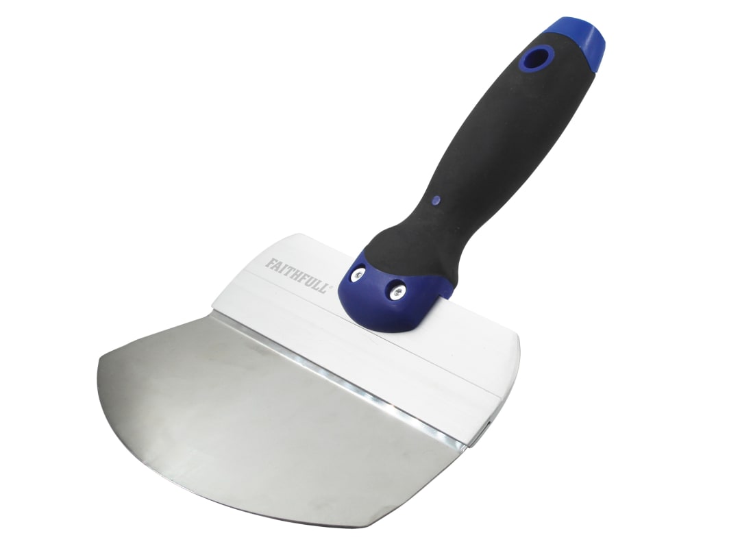 Faithfull Soft-Grip Curved Blade Bucket Trowel 165mm (6.5in) FAISGBUCKC