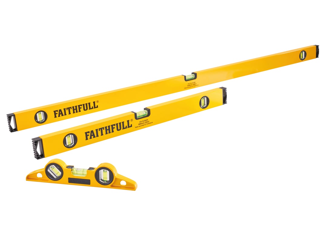 Faithfull Box Level Set, 3 Piece FAISLBSET3PC