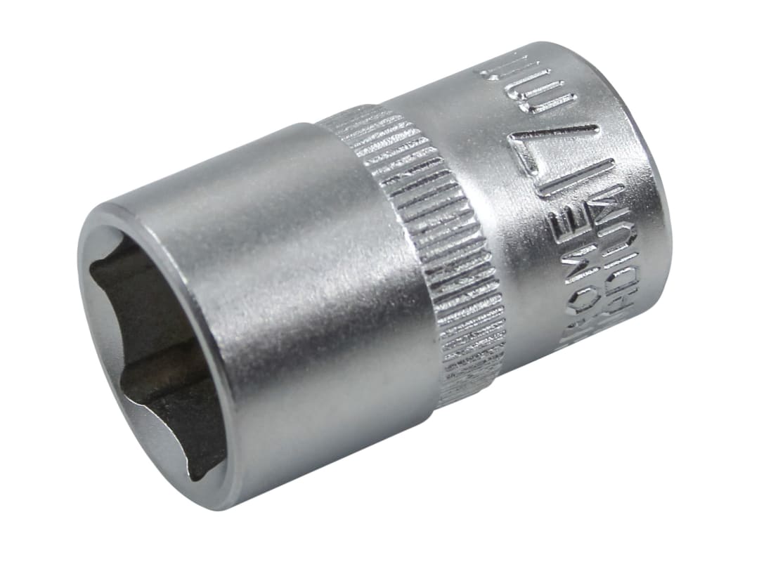 Faithfull Hex Socket 1/2in Drive 17mm FAISOC1217Q