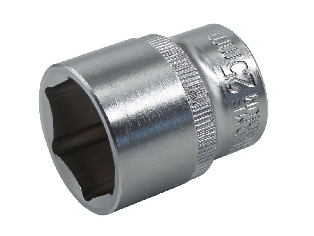 Faithfull Hex Socket 1/2in Drive 25mm FAISOC1225Q