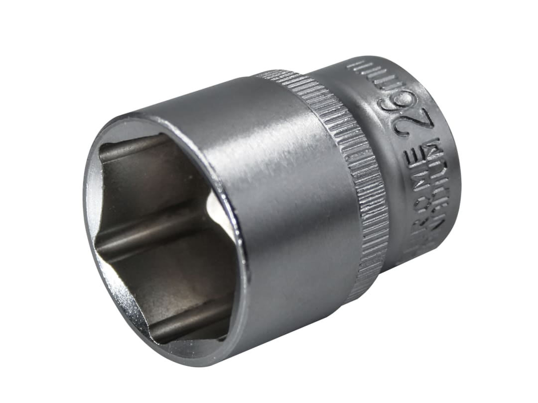 Faithfull Hex Socket 1/2in Drive 26mm FAISOC1226Q