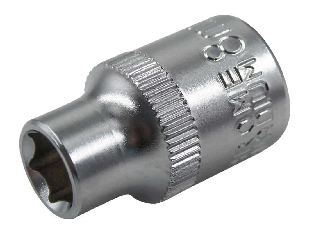Faithfull Hex Socket 3/8in Drive 8mm FAISOC388Q