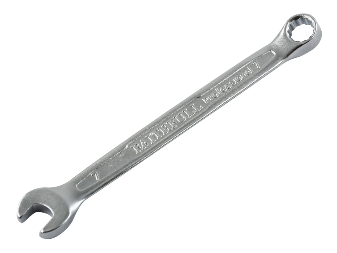 Faithfull Combination Spanner CV Satin Finish 7mm FAISPAC7