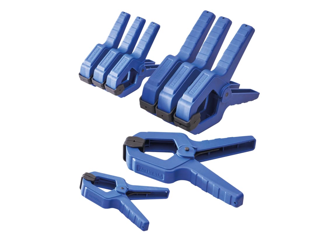 Faithfull Spring Clamp Set, 8 Piece FAISPCLSET8