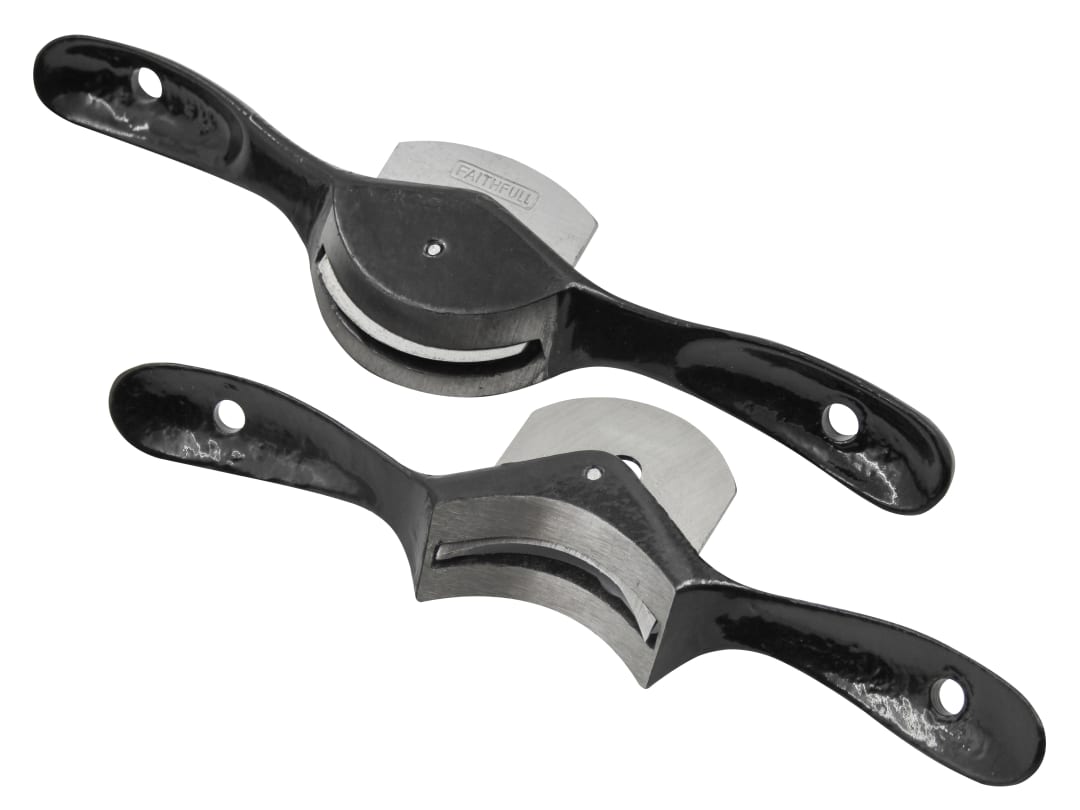 Faithfull Spokeshave Twin Pack (1 Concave & 1 Convex) FAISSTWIN