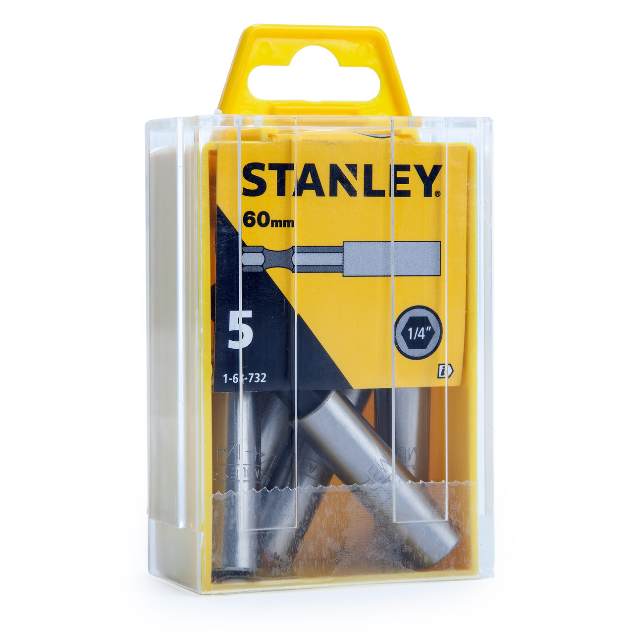 Stanley 1-68-732 Magnetic Bit Holders 1/4" Hex (Box of 5) 1-68-732