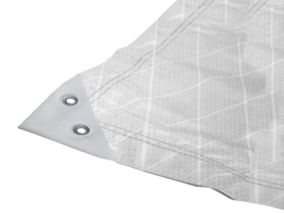 Faithfull Tough-Tarp Tarpaulin White 6 x 4m FAITARPTT64W