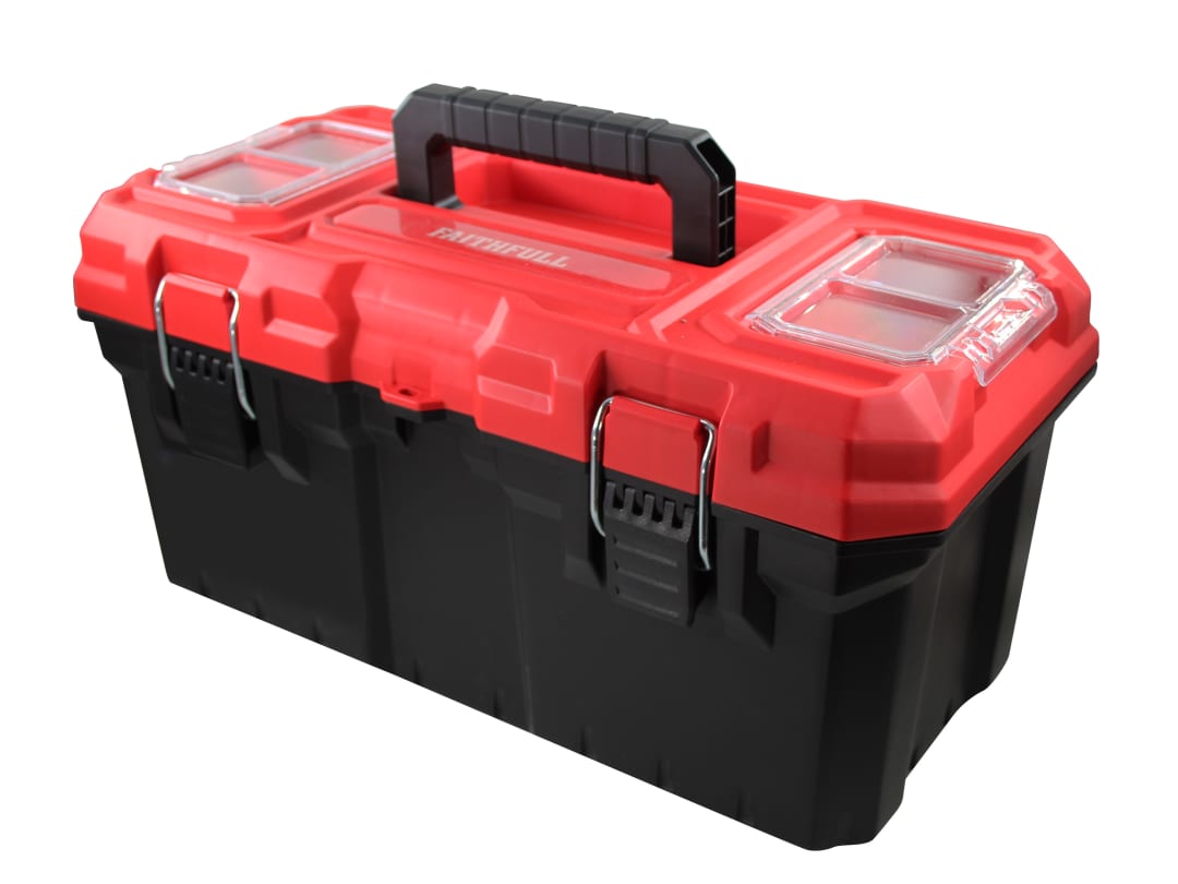 Faithfull Plastic Toolbox 476mm (19in) FAITB19