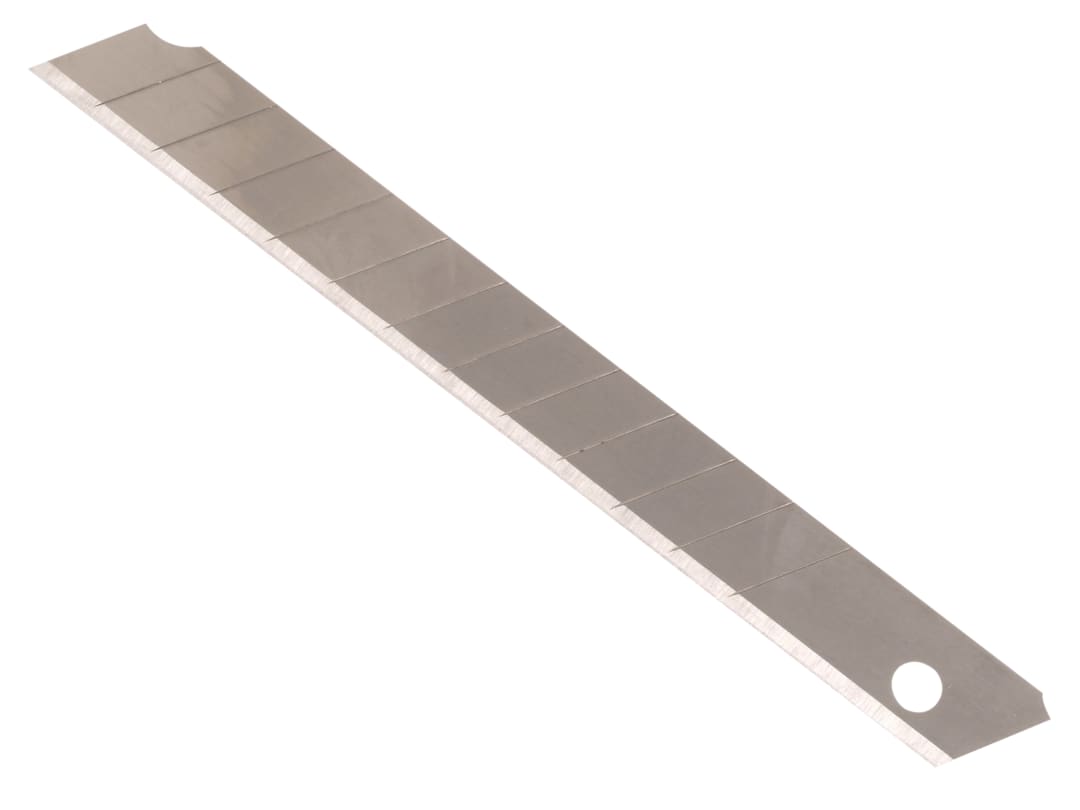 Faithfull Snap-Off Blades 9mm (Pack 10) FAITKBS9