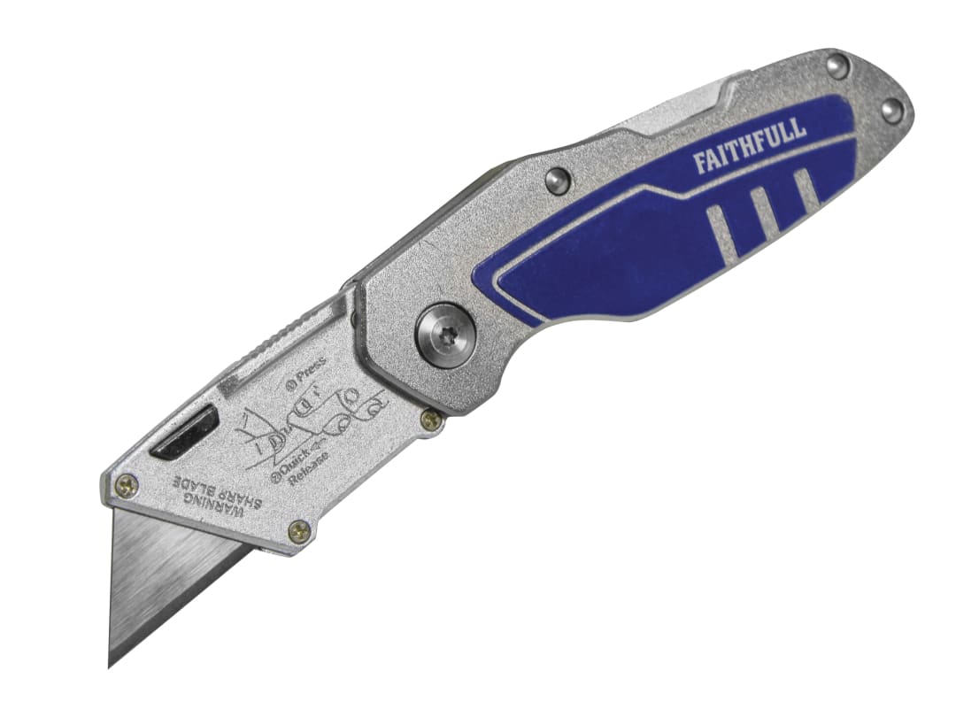 Faithfull Professional Lock Back Utility Knife FAITKLBPRO