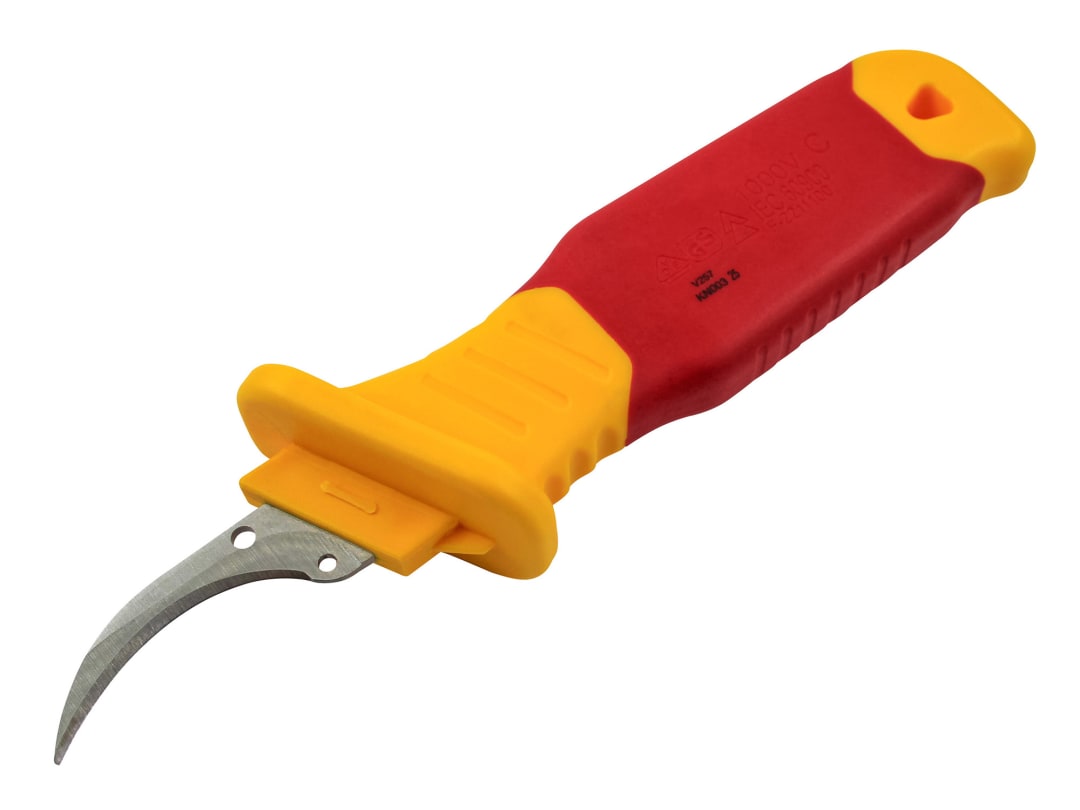 Faithfull VDE Stripping Knife with Sickle Blade 205mm FAITKVDES