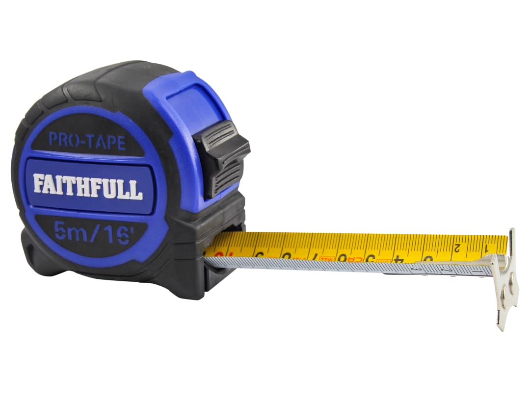 Faithfull Pro Tape Measure 5m/16ft (Width 32mm) FAITM532MI