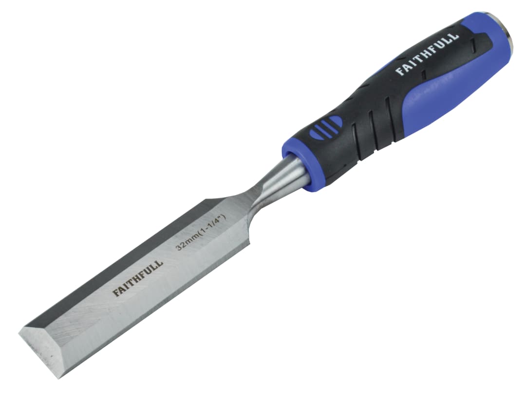 Faithfull Soft Grip Bevel Edge Chisel 32mm (1.1/4in) FAIWCSG32