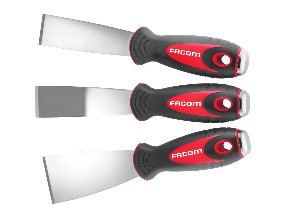 Facom Stainless Steel Scrapers Set of 3 235.J1