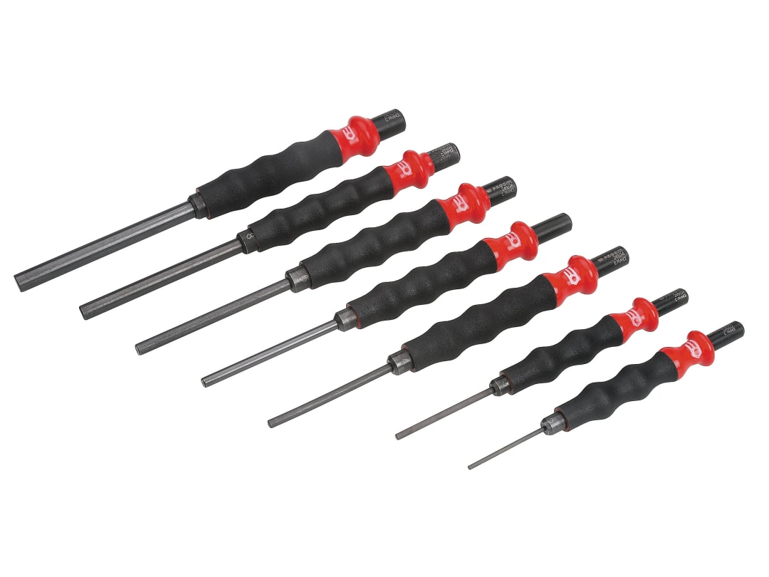 Facom 249.GJ7 Sheathed Drift Punch Set, 7 Piece 2-10mm 249.GJ7
